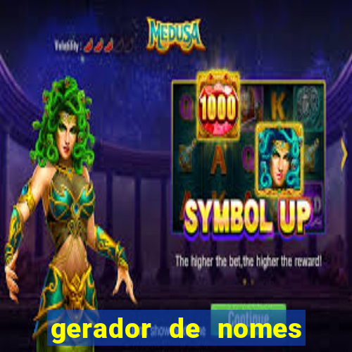 gerador de nomes para jogos